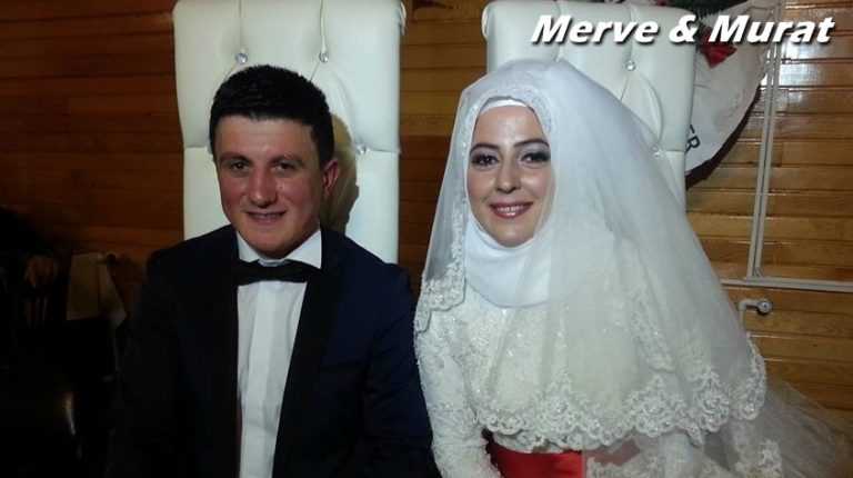 Merve ile Murat’a mutluluklar…
