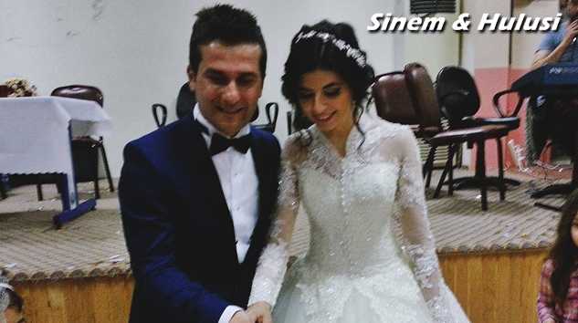 Sinem ile Hulusi’ye mutluluklar…