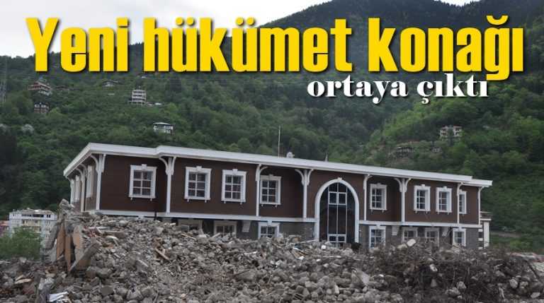 Yeni hükümet konağı ortaya çıktı