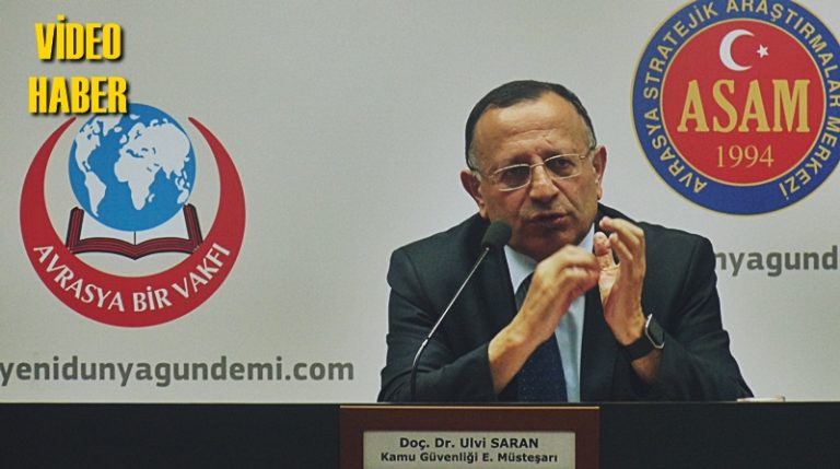 Vali Ulvi Saran ASAM’da konferans sundu