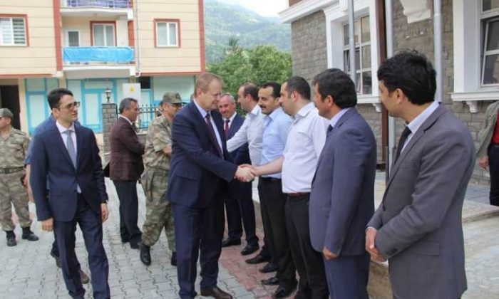 Trabzon’un yeni Valisi Çaykara’da