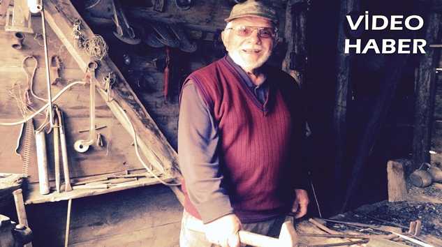 75 yıllık demircinin jübilesi
