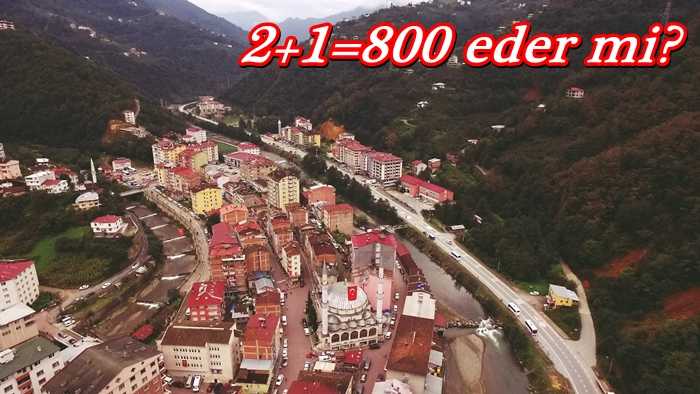 Çaykara’da 2+1=800 eder(!)