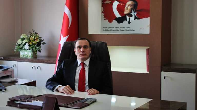 Kaymakam Hasan Hüsnü Türker göreve başladı