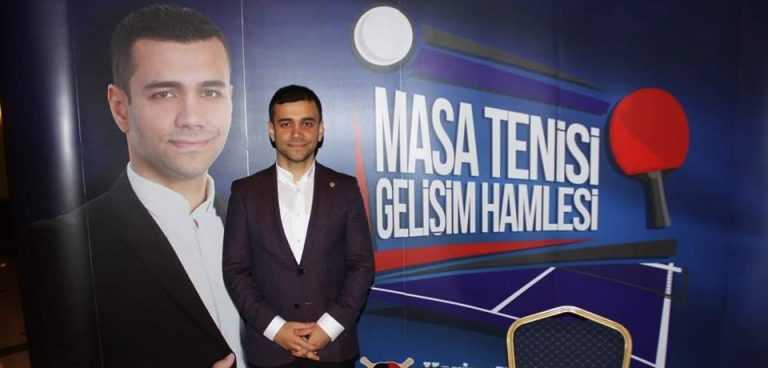 Kerim Koç Masa Tenisi Federasyonu Başkanlığına seçildi