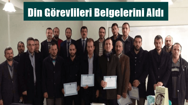 Çaykara İlçe Müftülüğünün “Yüz Yüze Vaaz Kursu” sona erdi