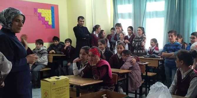 Zeki Bilge ilkokulunun “Okul Çağı Çocuklarda Diyabet Tanılama ve Bilgilendirme” projesi tamamlandı