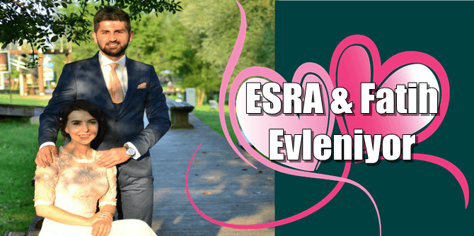 Esra ve Fatih Çifti dünya evine giriyor