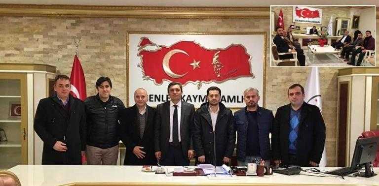 Esenler Kaymakamı Hulusi Şahin’e hemşehri ziyaretleri