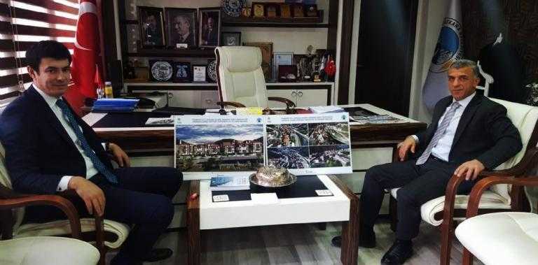 Kaymakam Ayrancı’dan Başkan Tok’a iade ziyareti