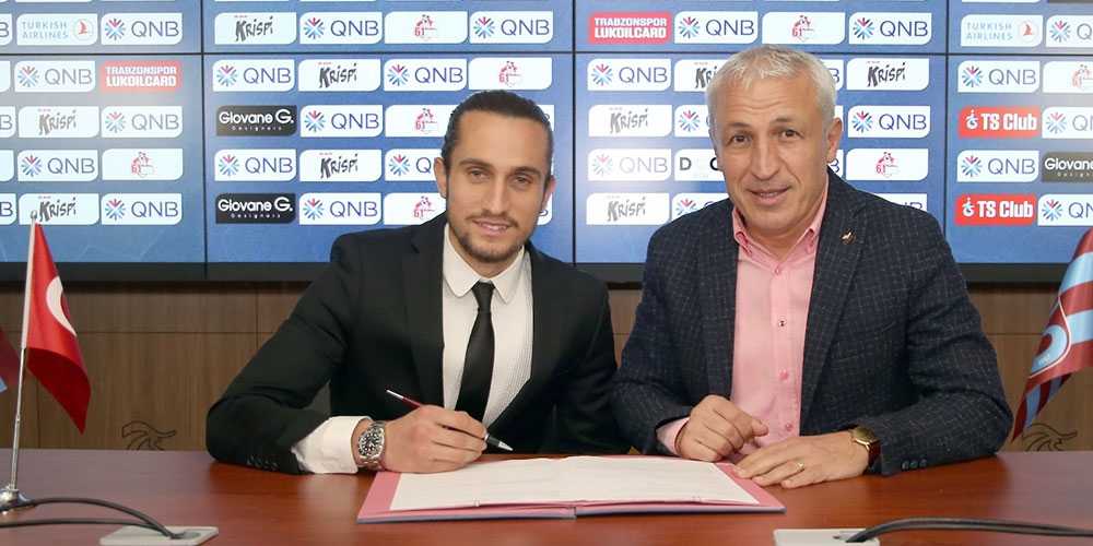 Yusuf Yazıcı 2022’ye kadar Trabzonspor’a İmza attı