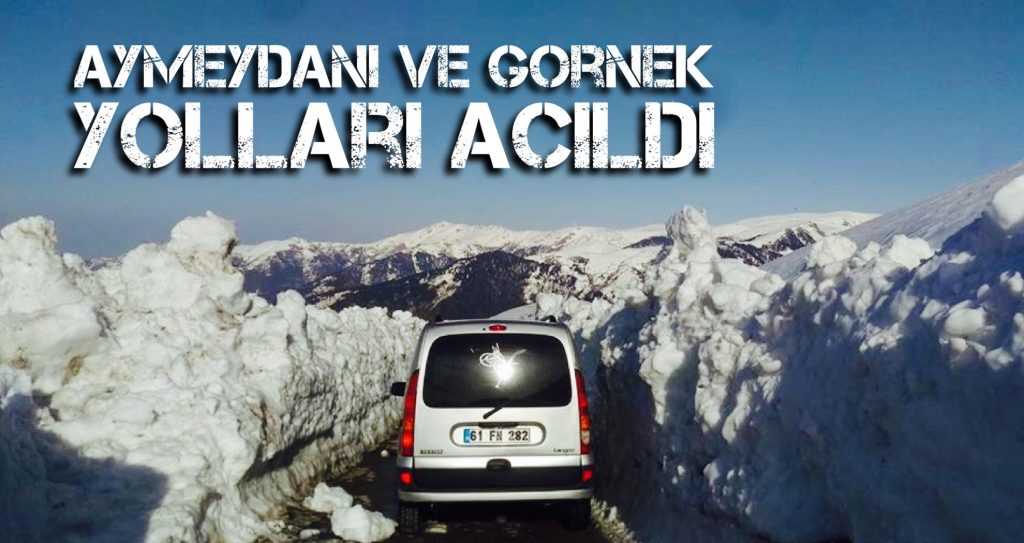 Bahar geliyor yollar açılıyor