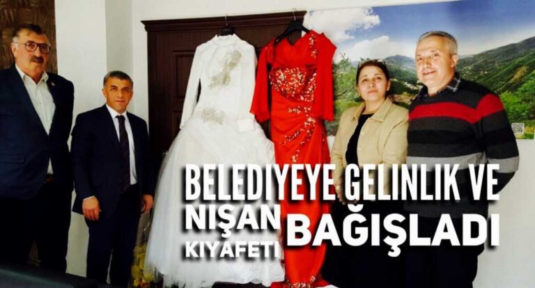 Çaykaralı modacıdan örnek bağış