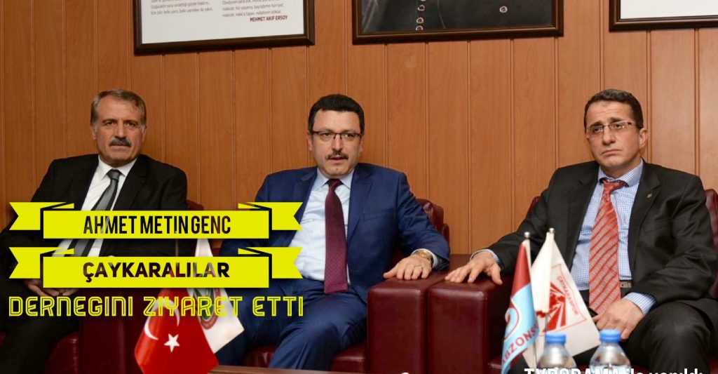 Başkan Genç Çaykaralılar Derneğindeydi