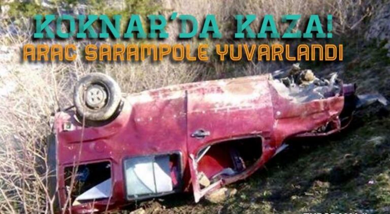 Köknar’daki kazada yaralı var