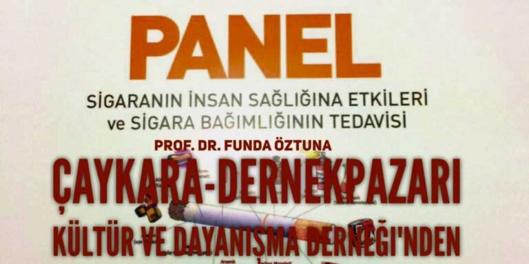 Çaykaralılar Derneğinden Trabzon’da panel