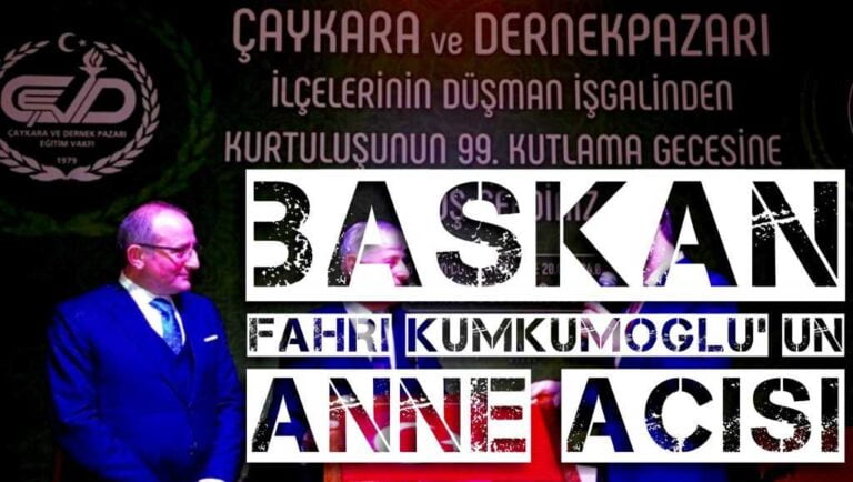 Fahri Kumkumoğlu’nun anne acısı
