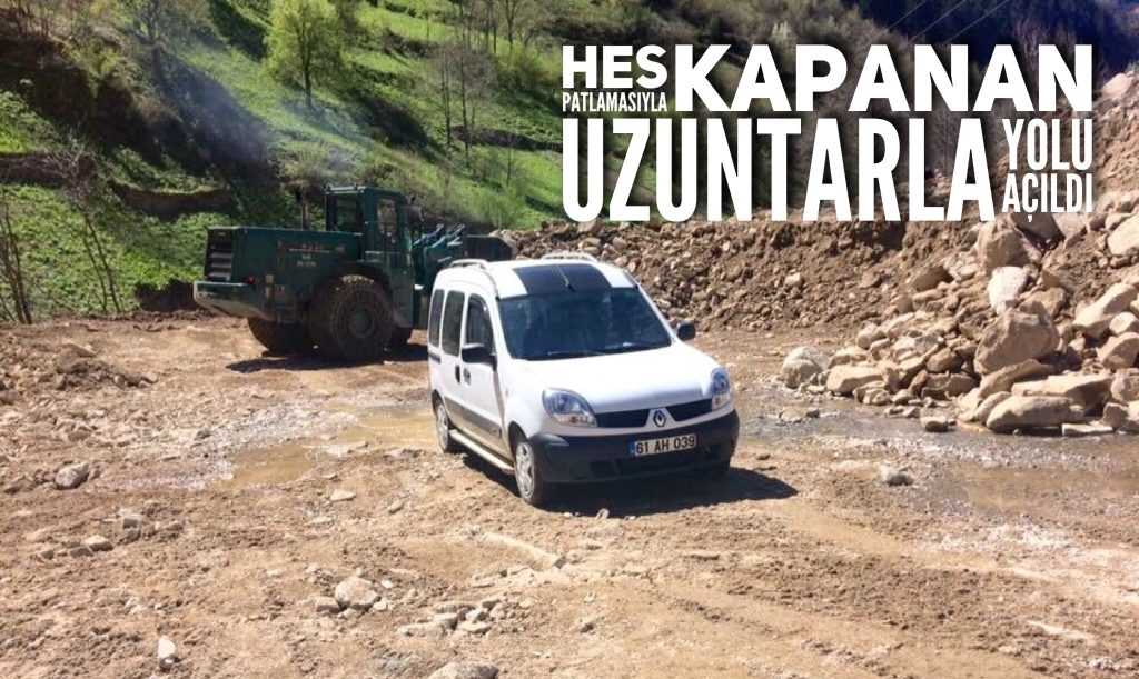 Uzuntarla yolu açıldı