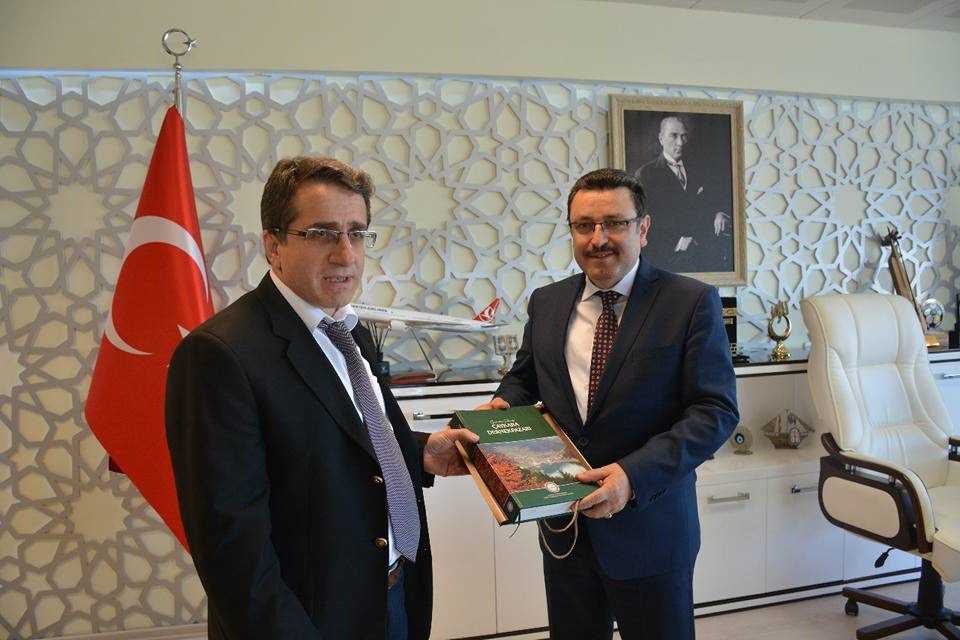 Çaykaralılar Derneğinden Başkan Genç’e ziyaret