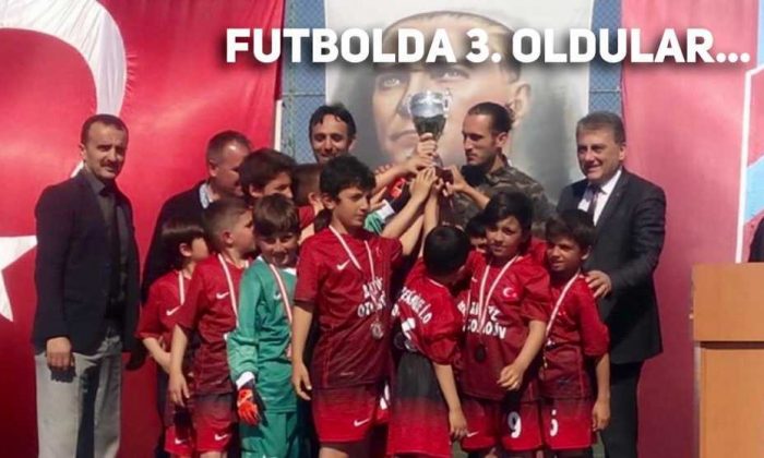 Zeki Bilgeli Minik futbolcular 3.’lükle dönüyor