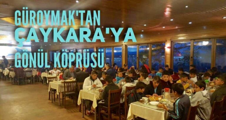 Bitlisli 100 öğrenci Çaykara’da