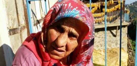 Eğridere’de Safiye Şen vefat etti