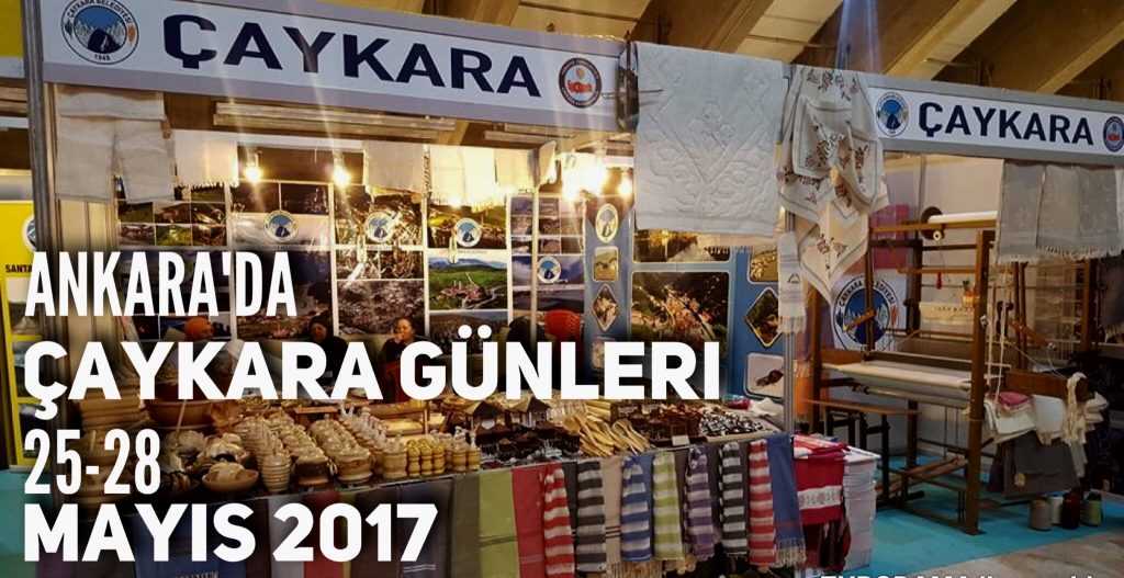 Trabzon Günlerinde kurulan Çaykara standı sizi bekliyor