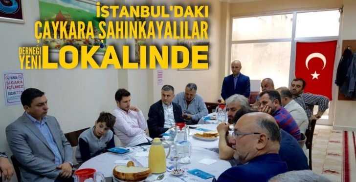 İstanbul’daki Şahinkayalılar Derneği yeni lokaline taşındı