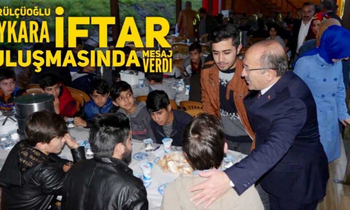 Çaykara, Büyükşehir iftarında buluştu
