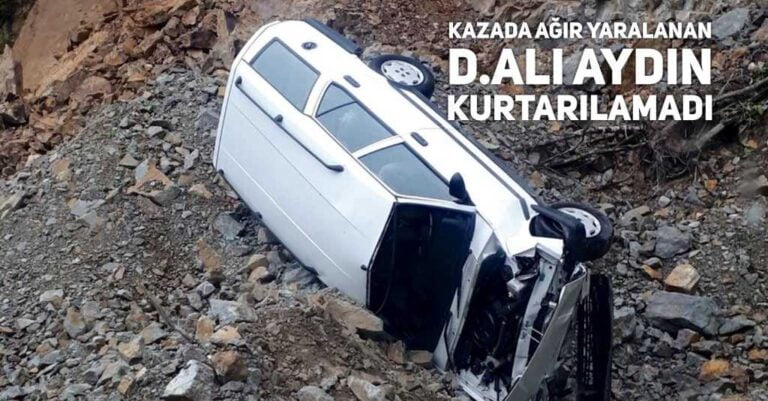 Önceki gün yaralanan D.Ali Aydın vefat etti