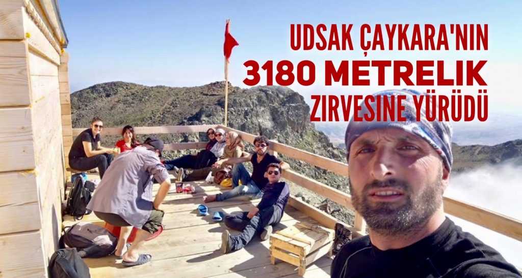 UDSAK’tan 3180 metreye yürüyüş