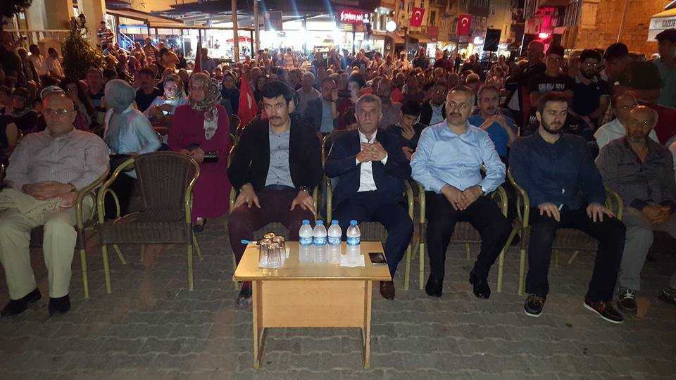 Çaykara’da 15 Temmuz Demokrasi ve Milli Birlik Günü  kutlandı