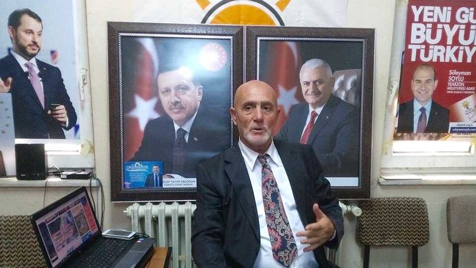 Dernekpazarı Ak Parti’de adaylığını açıkladı