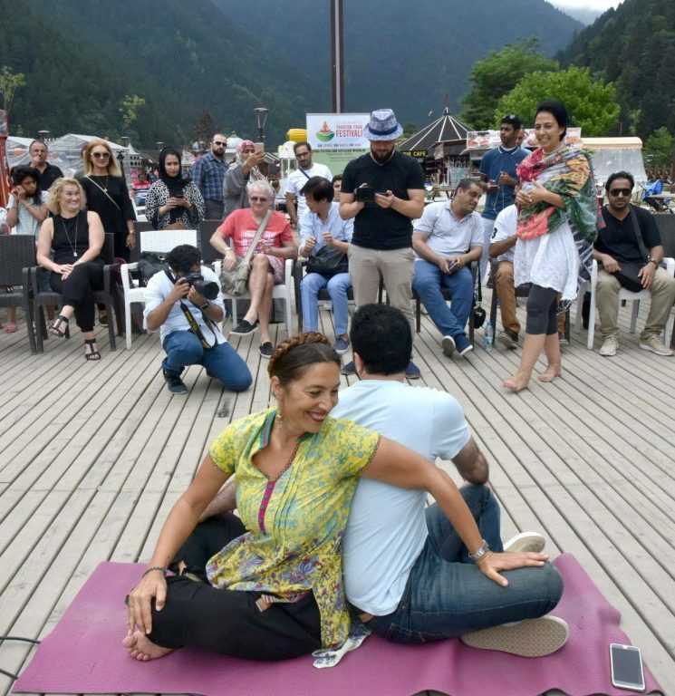 Uzungöl’de yoga festivali tanıtıldı