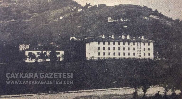 Bugün bu Çaykara’dan eser yok