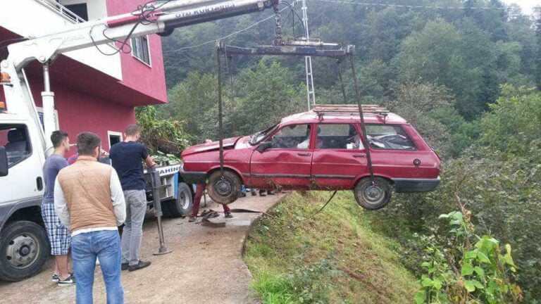 Bu araçtan yara almadan çıktı