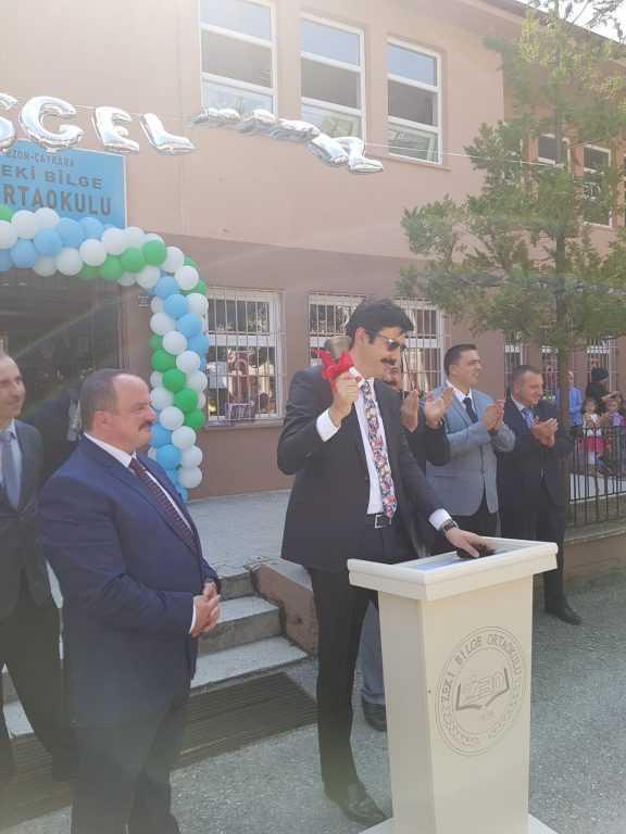 Kaymakam Ayrancı ilk zili çaldı 1