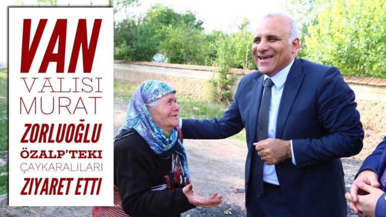 Çaykaralı Vali Van’daki Çaykaralıların köyüne gitti