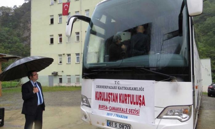 Dernekpazarı’nda öğrenciler ecdadın izinde Çanakkale’de