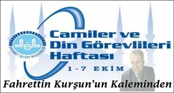 Camiler Ve Din Görevlileri Haftası