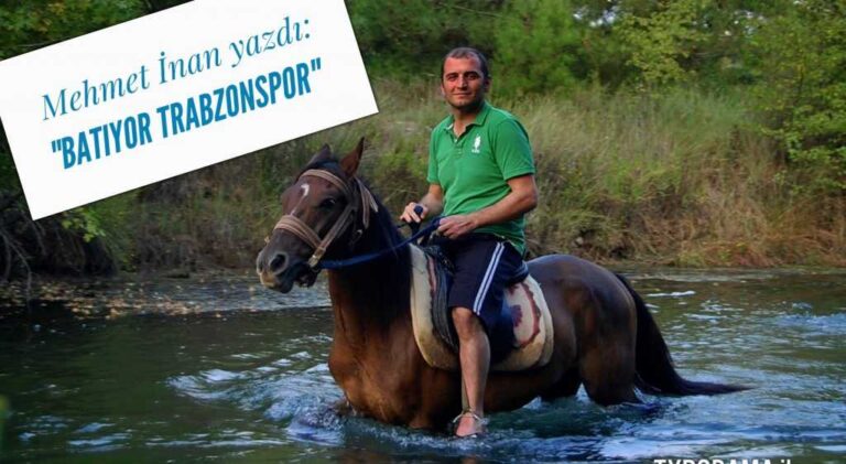 İnani isyan etti: Batıyor Trabzonspor