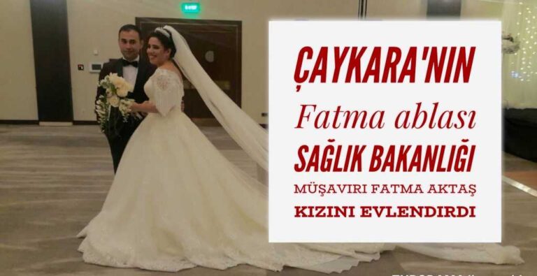 Fatma Aktaş kızı Hatice’yi evlendirdi