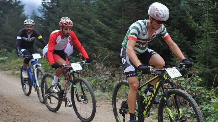 Çaykara-Uzungöl  Bisiklet Şampiyonası’nda birinci belli oldu