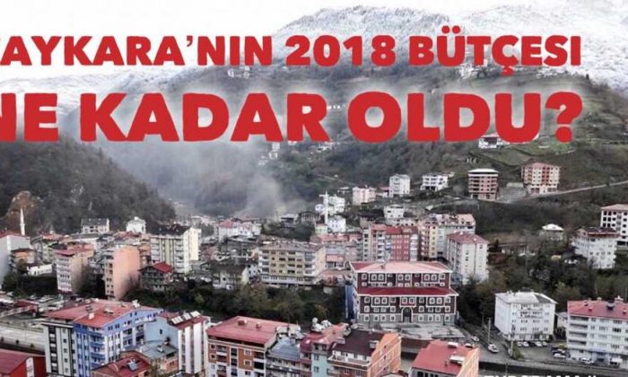 Çaykara Belediyesi 2018 bütçesi belli oldu