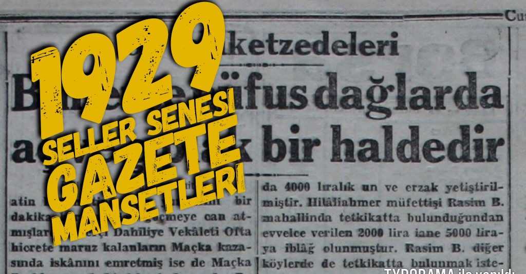 Seller Senesi gazete manşetleri