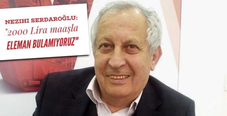 2000 Lira maaşla eleman bulamıyoruz