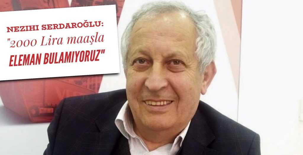 2000 Lira maaşla eleman bulamıyoruz