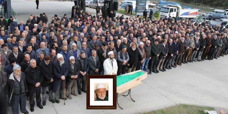 Hilmi Şirin’i Yüzlerce kişi uğurladı