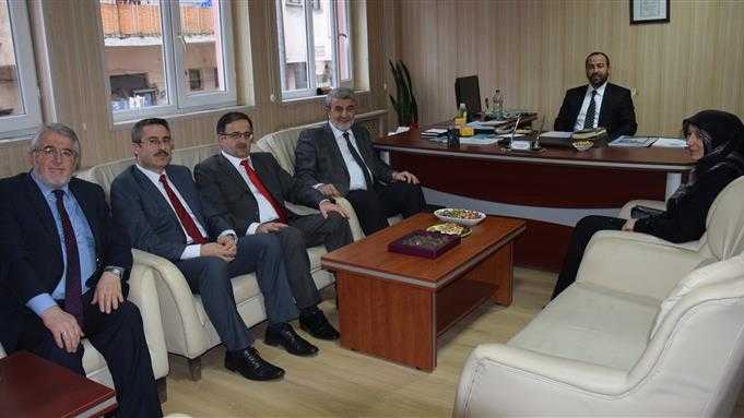 İl Müftüsünden yeni Çaykara Müftüsüne ziyaret