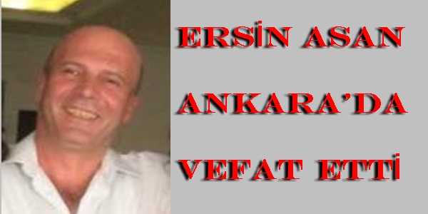 Taşkıran’da Ersin Asan vefat etti